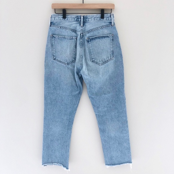 SOLD☀️AGOLDE Riley High Rise Straight Jeans - Picture 4 of 6